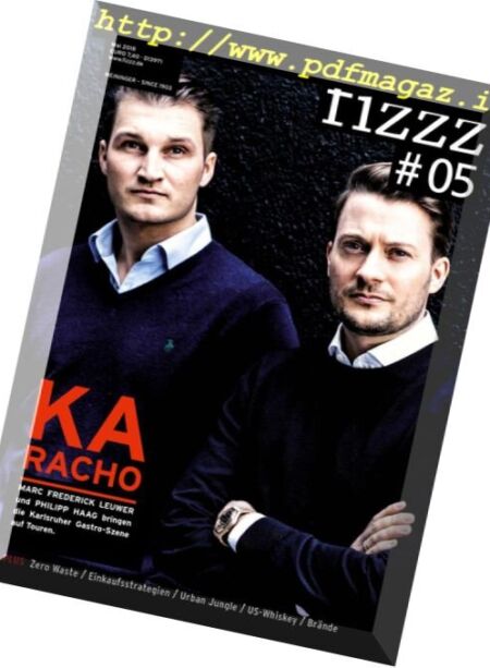 Fizzz – Mai 2018 Cover