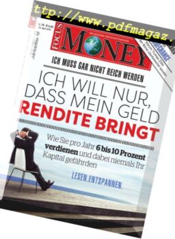 Focus Money – 25 April 2018