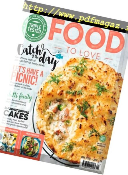 Food To Love – May 2018 Cover