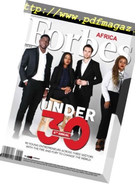 Forbes Africa – June 2018 Cover
