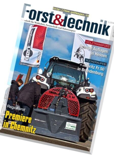 Forst & Technik – Nr.5, 2018 Cover
