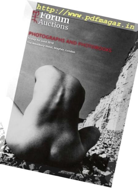 Forum Auctions – Photographs and Photobooks 2018 Cover