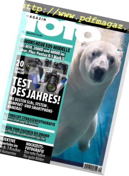 fotoMagazin – Juni 2018 Cover