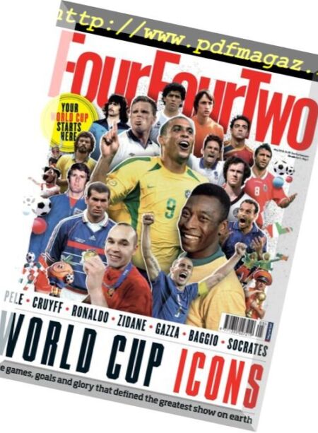 FourFourTwo UK – May 2018 Cover