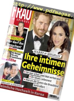 Frau im Spiegel – 16 Mai 2018