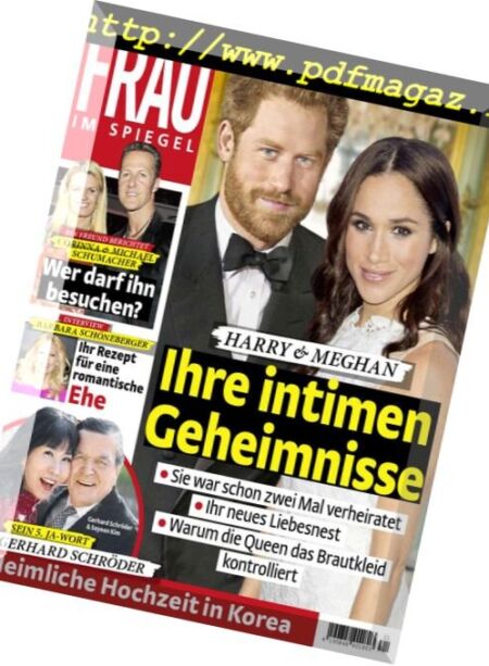 Frau im Spiegel – 16 Mai 2018 Cover