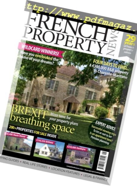 French Property News – May 2018 Cover