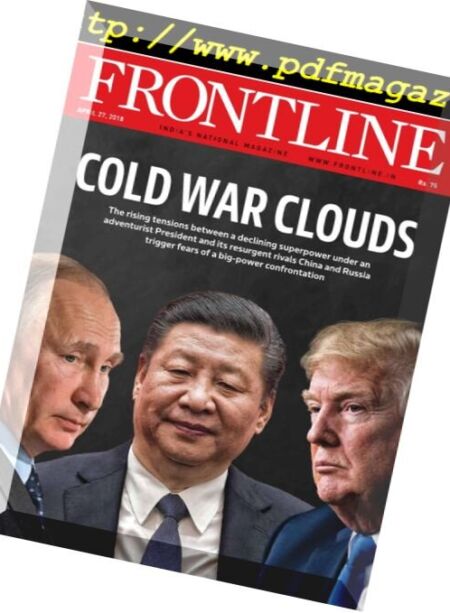 Frontline – 27 April 2018 Cover
