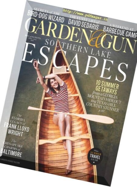 Garden & Gun – June-July 2018 Cover