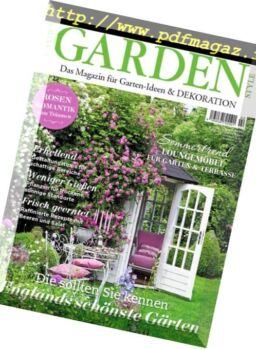 Garden Style – Juli-August 2018