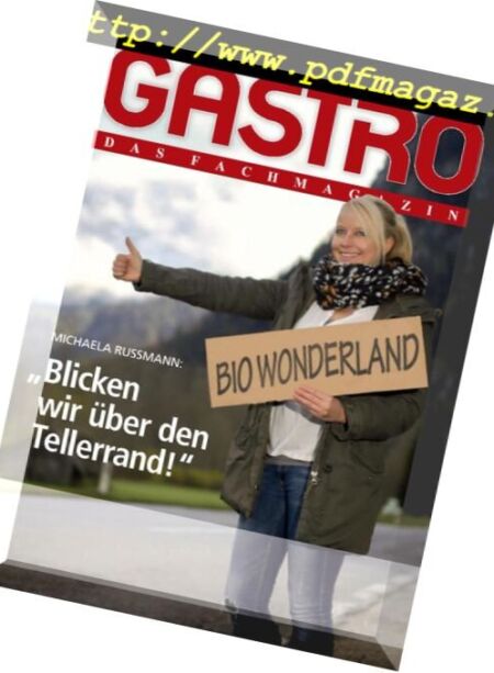 Gastro das Fachmagazin – Juni 2018 Cover