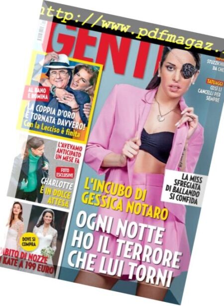 Gente Italia – 23 aprile 2018 Cover
