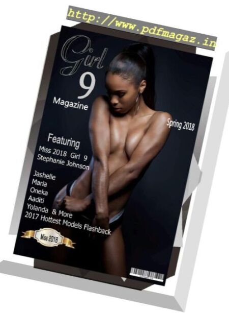 Girl 9 Magazine – Spring 2018 Cover