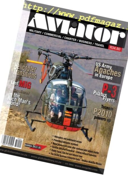 Global Aviator South Africa – May 2018 Cover