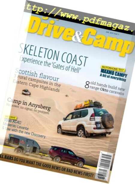 Go! Drive & Camp – June 2018 Cover