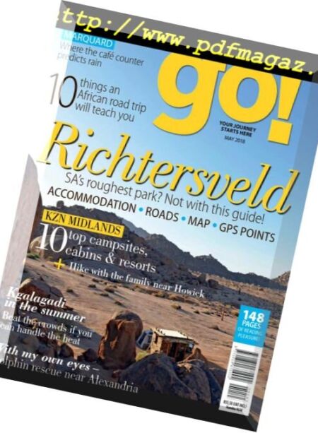 go! South Africa – May 2018 Cover