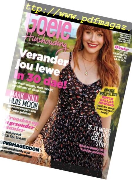 Goeie Huishouding – Junie 2018 Cover