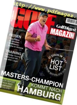 Golf Magazin – Mai 2018