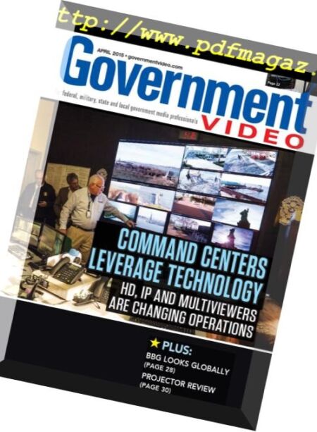 Government Video – April 2015 Cover