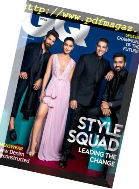 GQ India – May 2018 Cover