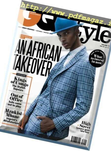 GQ Style South Africa – May 2018 Cover