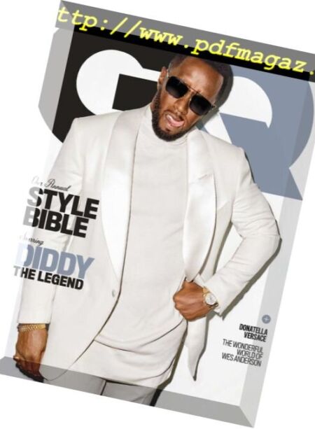 GQ USA – April 2018 Cover