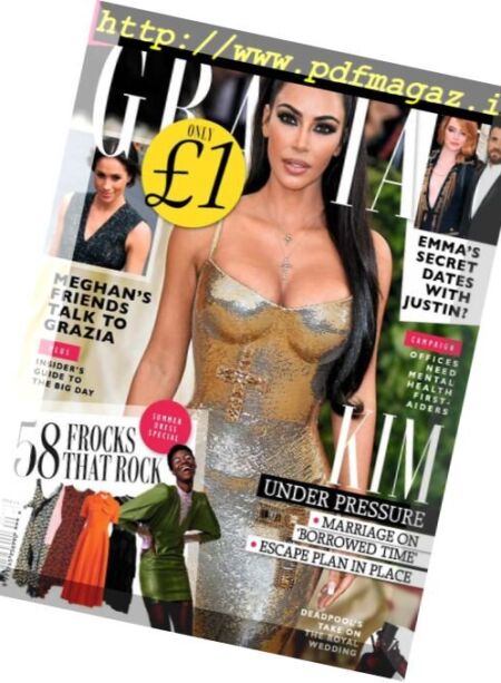 Grazia UK – 21 May 2018 Cover