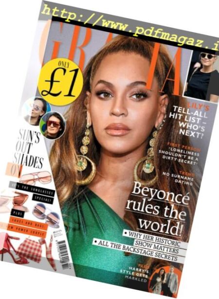 Grazia UK – 30 April 2018 Cover