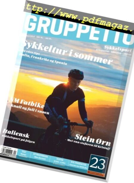Gruppetto – Mars-April 2018 Cover