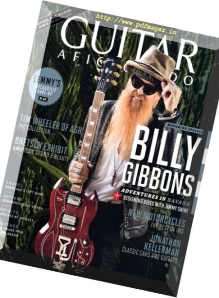 Guitar Aficionado – 04-2016 Cover