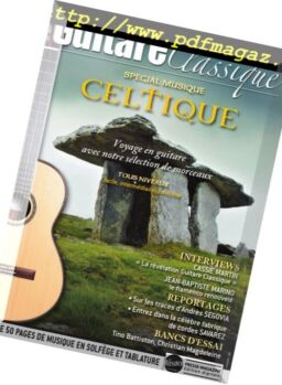 Guitare Classique – juin 2018