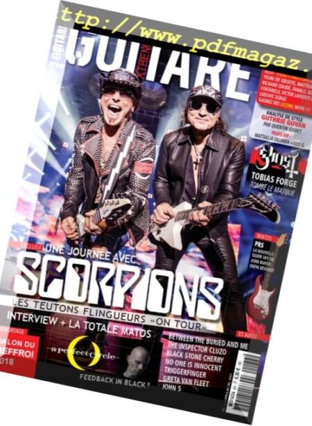 Guitare Xtreme – mai-juin 2018 Cover