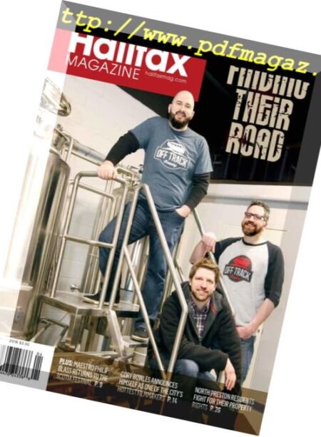 Halifax Magazine – May 2018 Cover