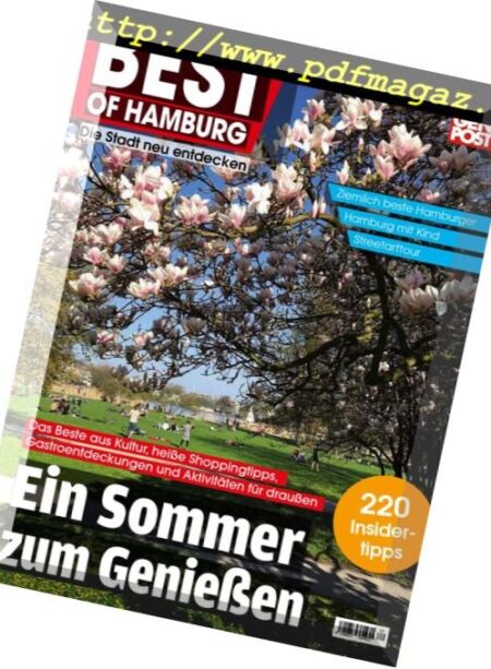 Hamburger Morgenpost Best of Hamburg – Fruhjahr-Sommer 2018 Cover