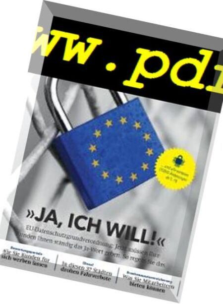Handwerk Magazin – Nr.4, 2018 Cover