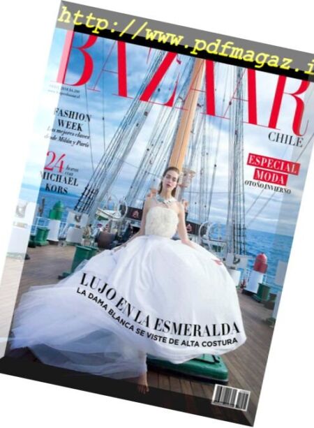 Harper’s Bazaar Chile – abril 2018 Cover