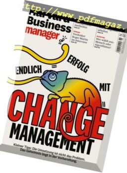 Harvard Business Manager – Juni 2018