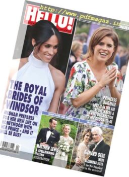 Hello! Magazine UK – 11 June 2018
