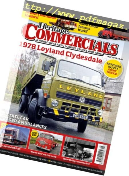 Heritage Commercials – May 2018 Cover