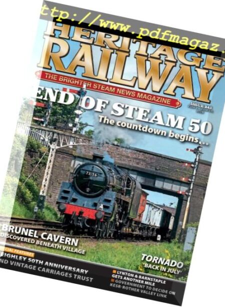 Heritage Railway – June 2018 Cover