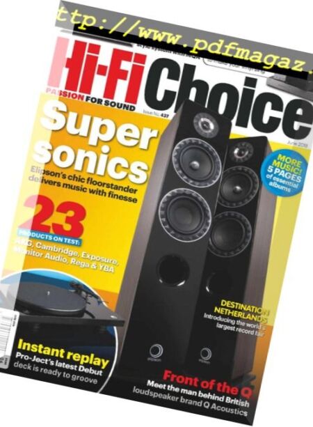 Hi-Fi Choice – June 2018 Cover