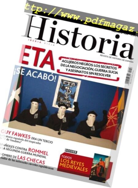 Historia de Iberia Vieja – junio 2018 Cover