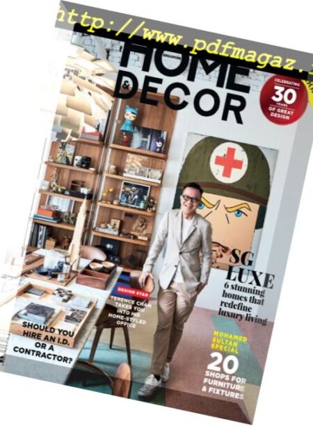 Home & Decor Singapore – May 2018 Cover