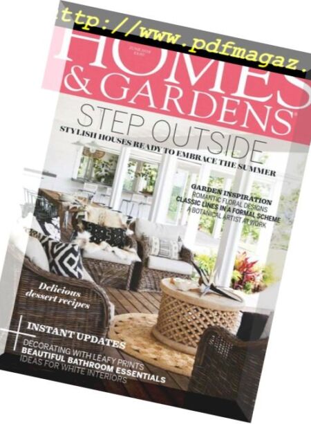 Homes & Gardens UK – June 2018 Cover