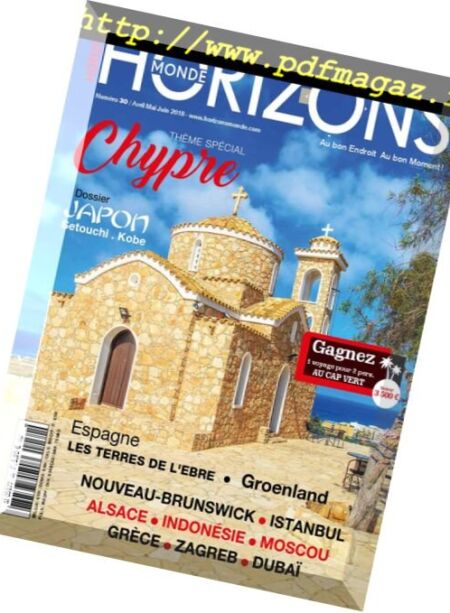 Horizons Monde – avril 2018 Cover