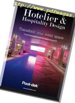 Hotelier & Hospitality Design – June 2018