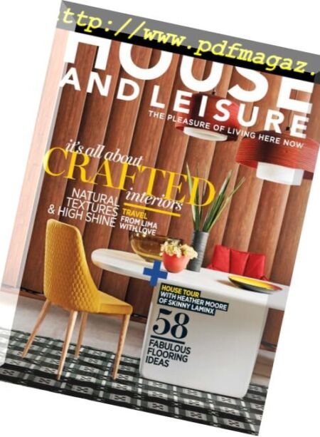 House and Leisure – May 2018 Cover