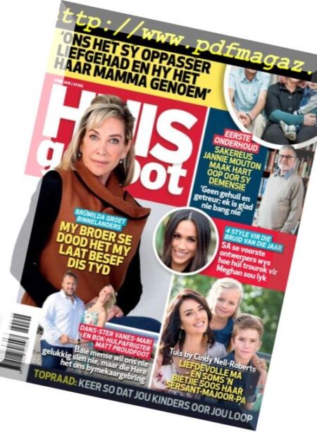 Huisgenoot – 17 Mei 2018 Cover