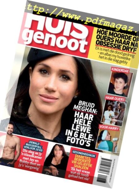 Huisgenoot – 24 Mei 2018 Cover