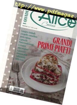 I Quaderni di Alice Cucina – N 17 2013